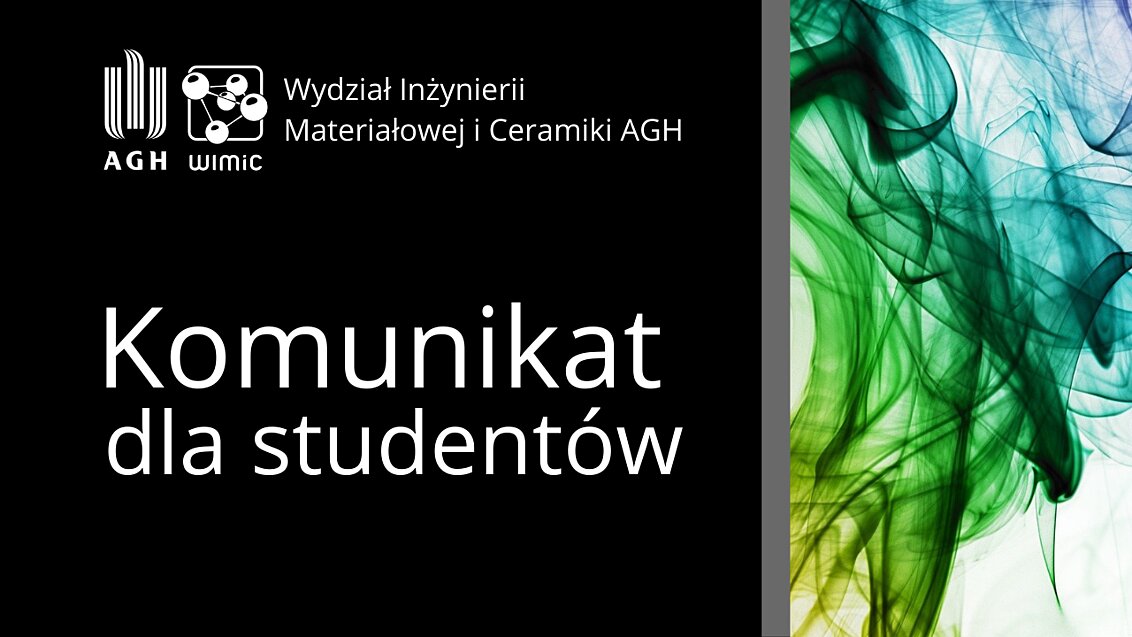 komunikat dla studentów