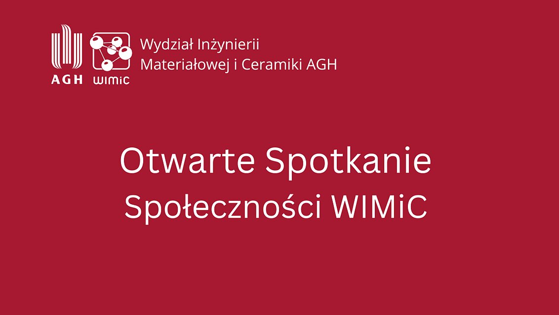 Pracownicy Wydziału Inżynierii Materiałowej i Ceramiki AGH