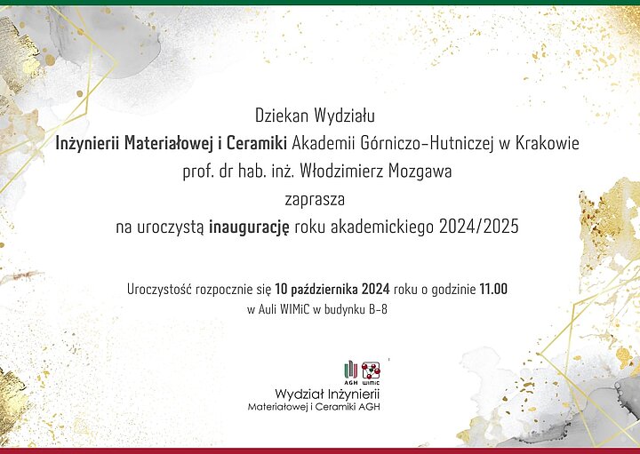 Inauguracja roku akademickiego 2024/2025