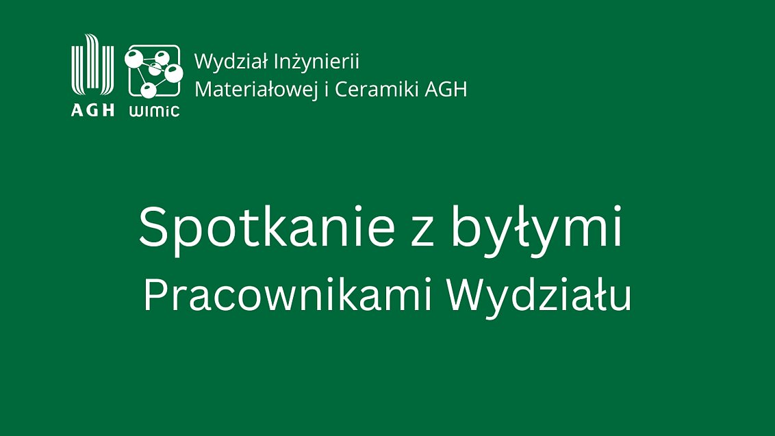  Wydział Inżynierii Materiałowej i Ceramiki AGH