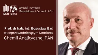 Prof. dr hab. inż. Bogusław Baś wiceprzewodniczącym Komitetu Chemii Analitycznej PAN